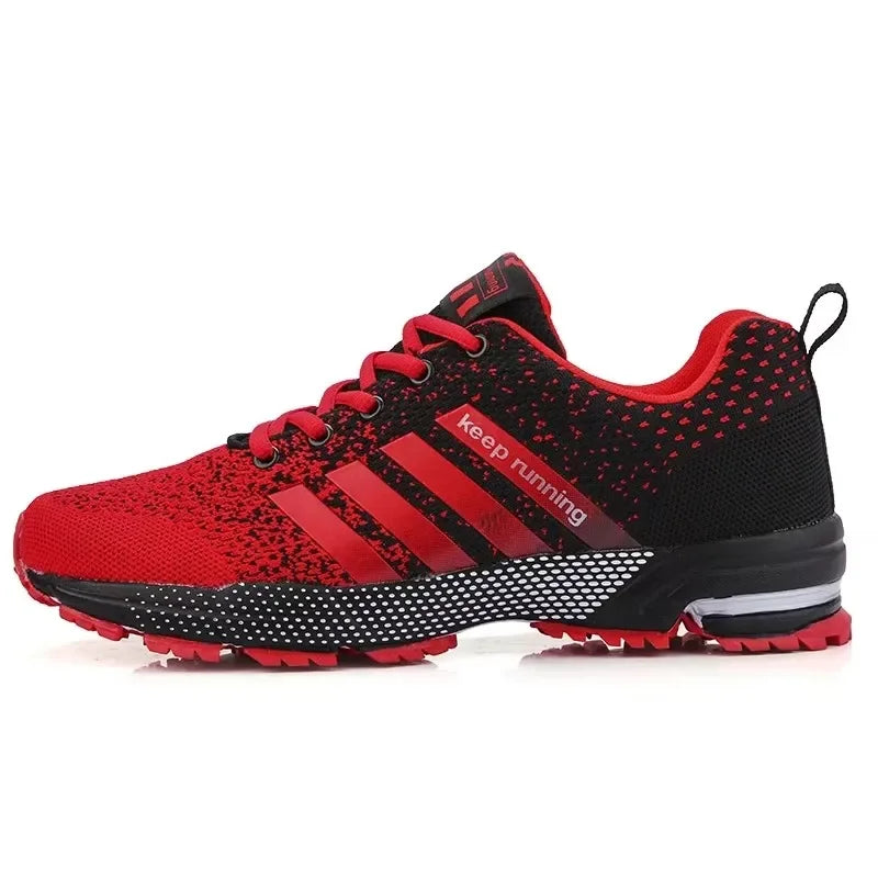 2025 Hot Sale Men's Running Shoes Keep Running Breathable Mesh Sneakers Lightweight Outdoor Gym Jogging Trainers Comfort Shoes