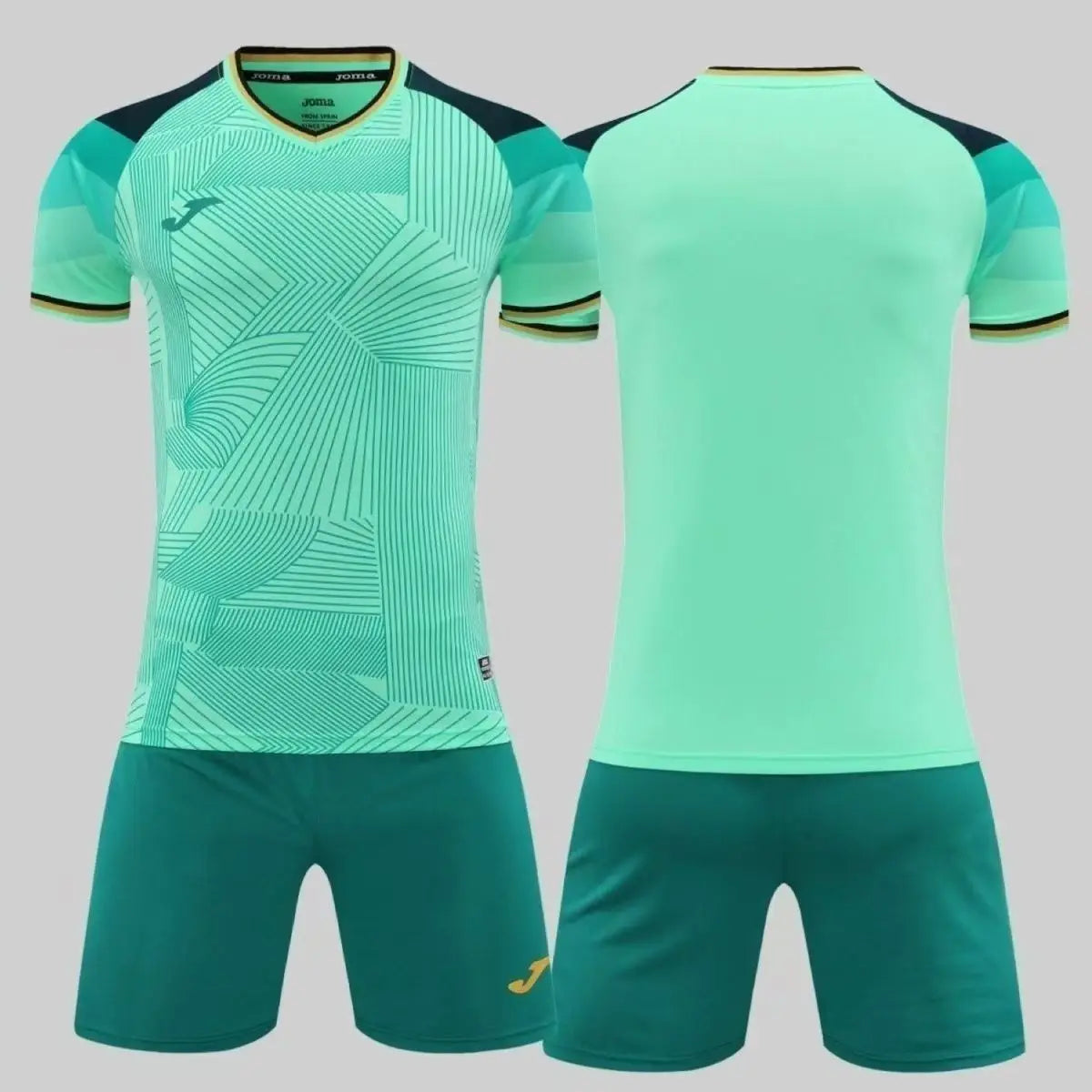 JOMA men's women's jerseys fashionable and simple tops shorts set, quick drying and moisture absorbing, competition and training