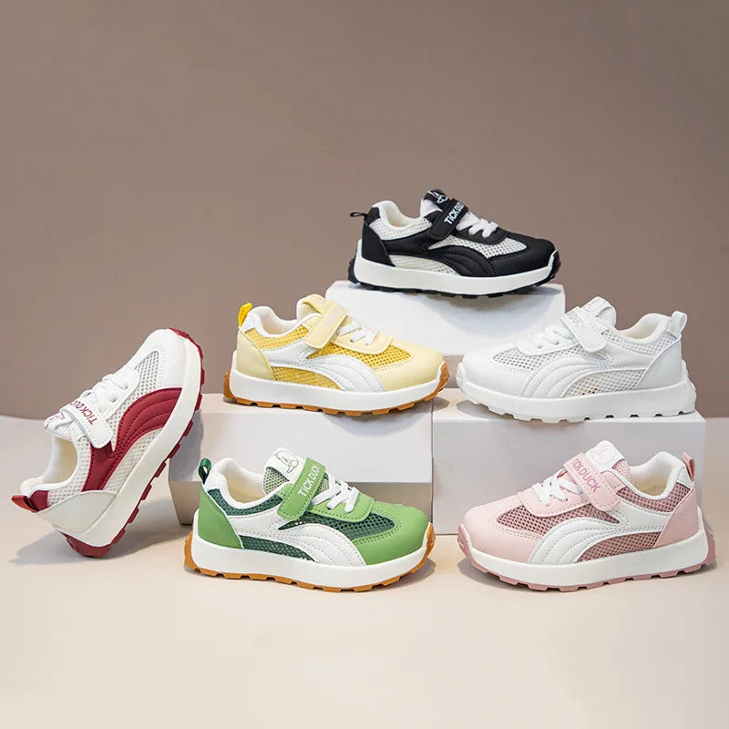Children's Sneakers for Boy Lightweight Versatile Tennis Shoes for Girls Fashion Causal Kids School Running Basketball Shoes Hot