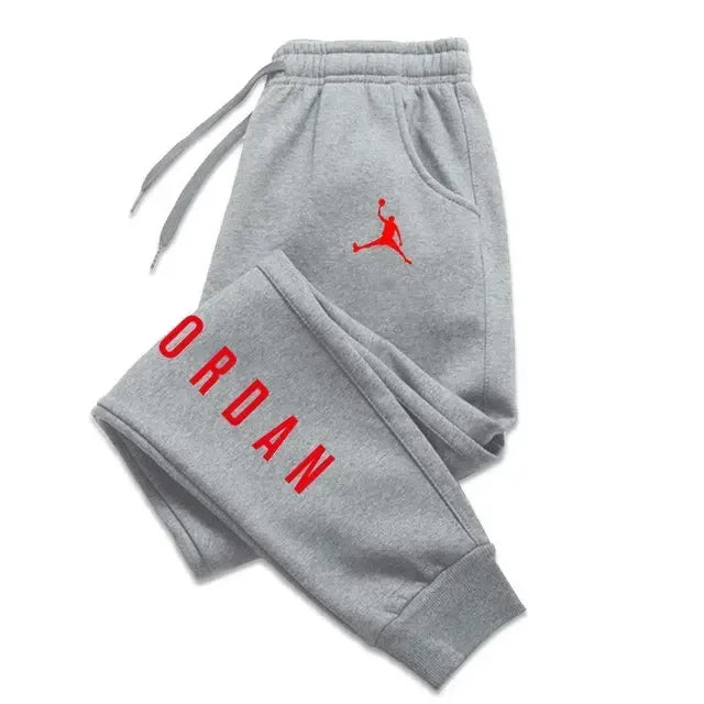 New style printed sport pants suitable for both men and women, luxurious long-distance running pants, casual fitness pants