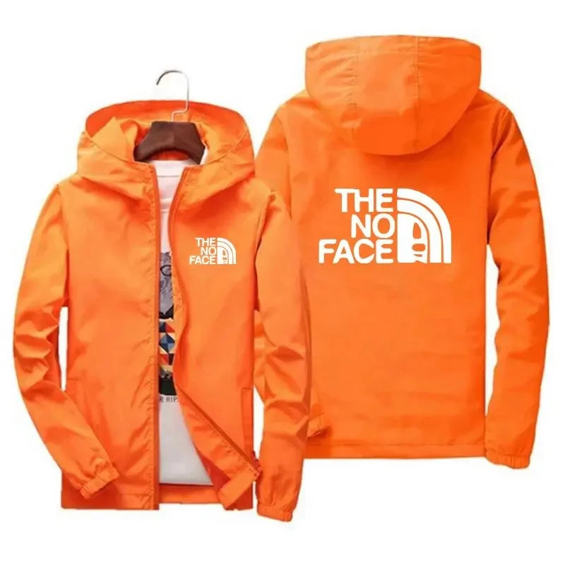 2026 new sports jacket men's spring fashion casual outdoor large size s-7XL windproof zipper hooded top