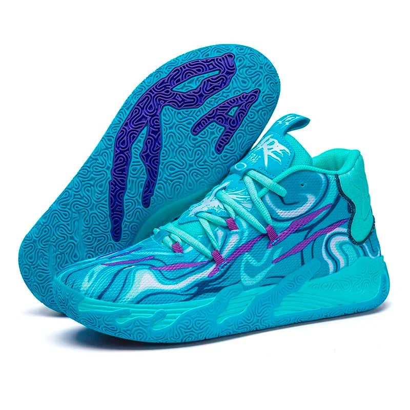 2026 Basketball Shoes for Men Cushioning Basketball Sneaker Women Kids High-top Outdoor Sport Sneakers Breathable Athletic Shoes
