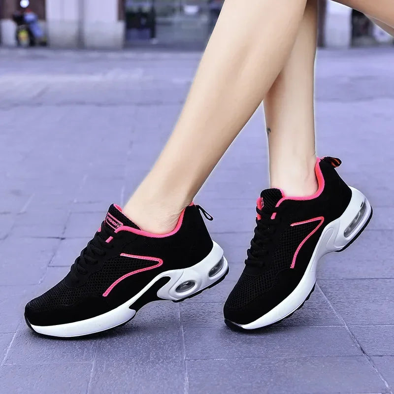 Women Sports Shoes Outdoor Breathable Women Running Shoes 2026 New Anti-slip Casual Shoes Platform Women Sneakers Tenis De Mujer