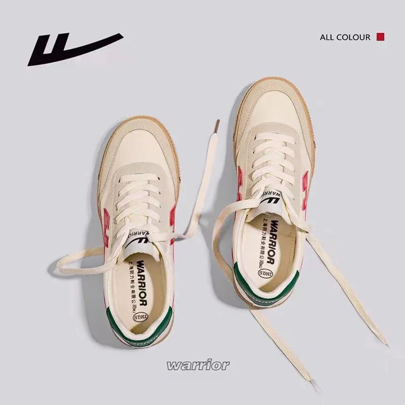 Warrior 2025 Lightweight Breathable Flats Shoes Luxury Brand Men's White Walking Sneakers Zapatos Hombre Chaussure Homme